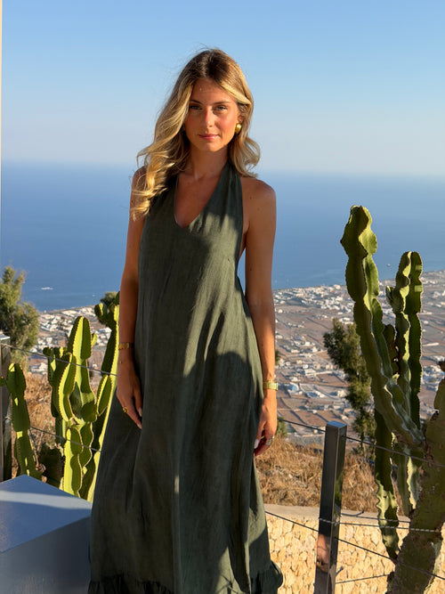 Robe Bélassane kaki