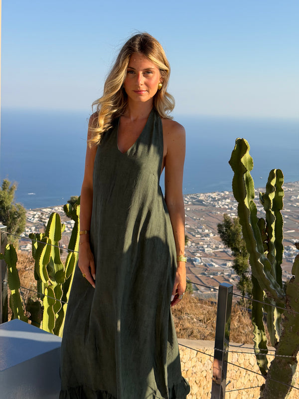 Robe Bélassane kaki