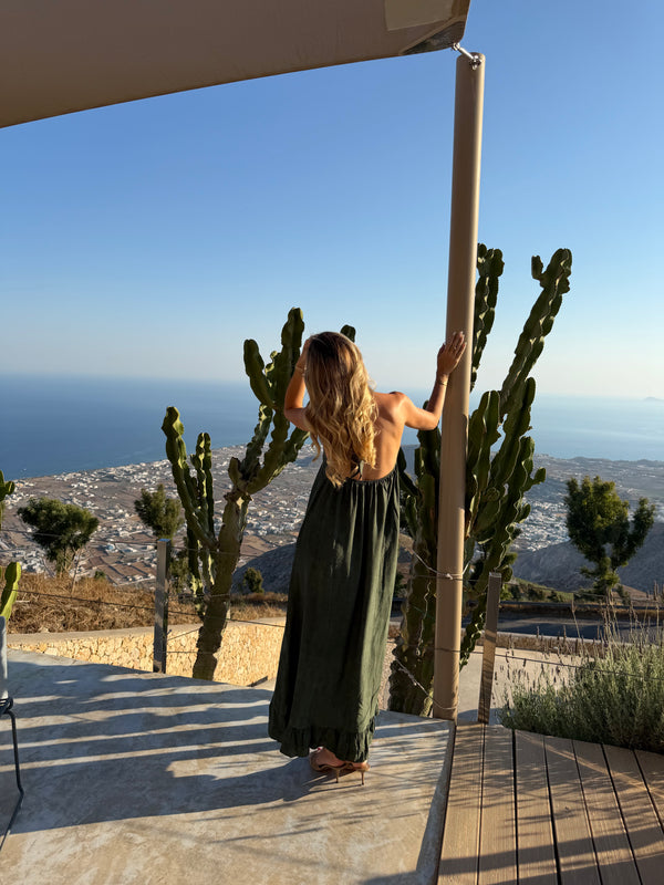 Robe Bélassane kaki