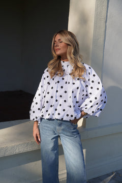 Suzanne White Blouse