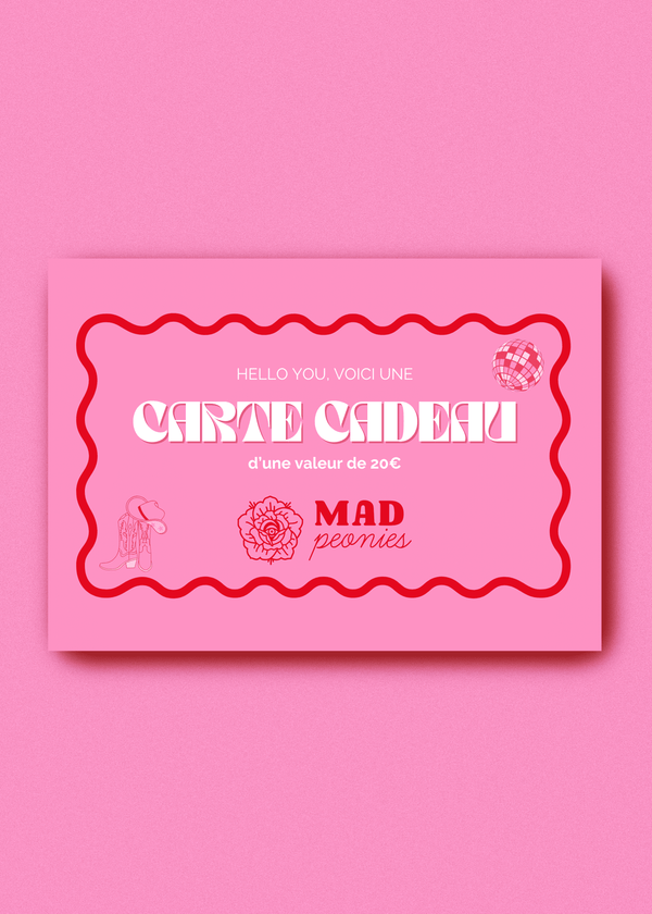 Carte cadeau Madpeonies 🎁