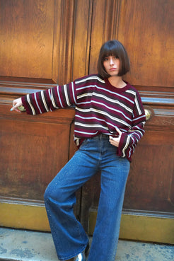 Pull Brooklyn Bordeaux